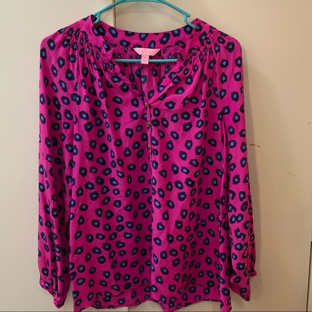 Lilly Pulitzer cheetah top